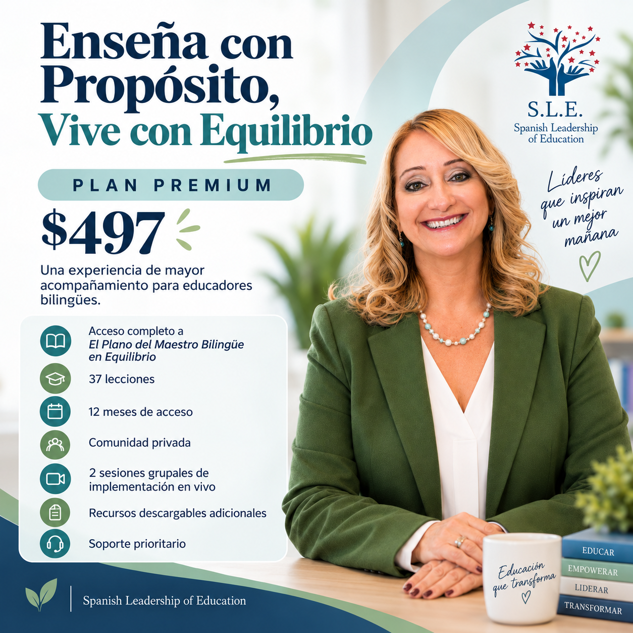 Enseña con Propósito, Vive con Equilibrio – Paquete Premium