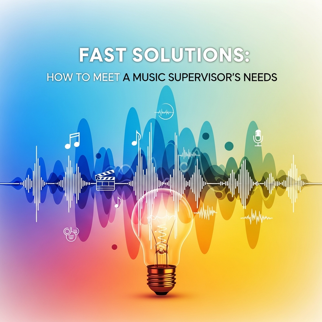 Fast Solutions: How to Meet a Music Supervisor’s Needs