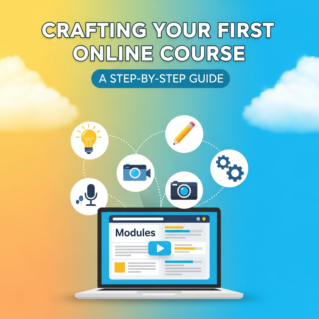 Crafting Your First Online Course: A Step-by-Step Guide